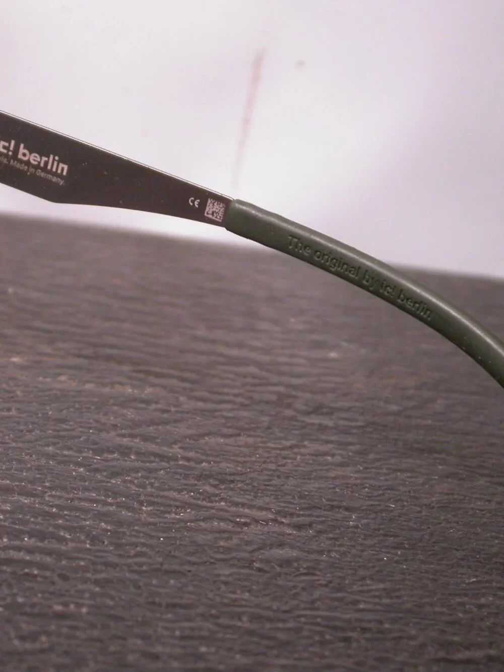 IC! Berlin Bloc Modern Green Sunglasses Made in Germany  FRAME ONLY